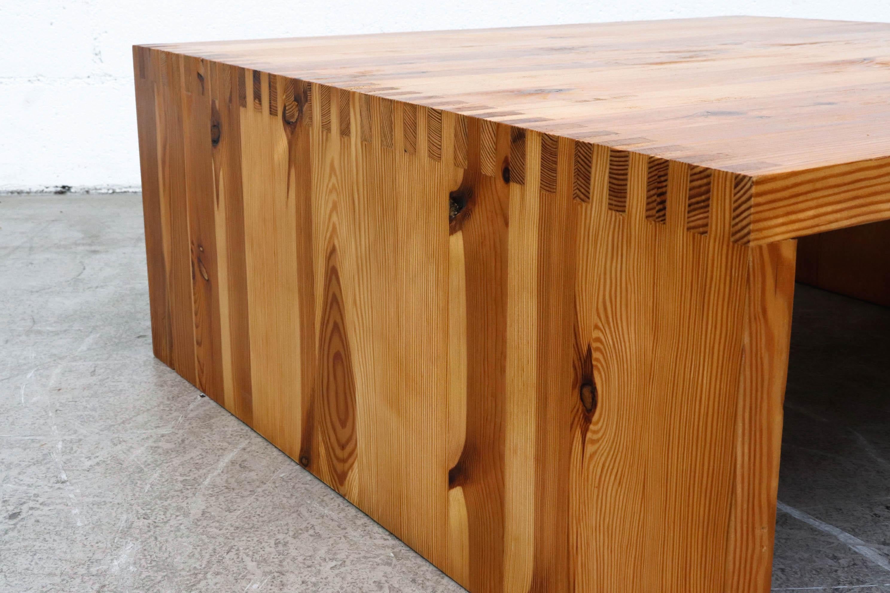 Ate Van Apeldoorn Pine Coffee Table 2