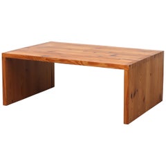 Ate Van Apeldoorn Pine Coffee Table or Bench