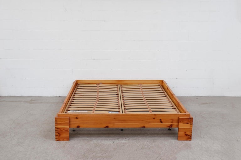 Ate Van Apeldoorn Pine European King Bed Frame at 1stDibs