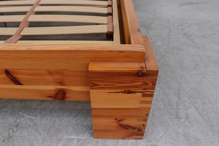 Ate Van Apeldoorn Pine European King Bed Frame at 1stDibs