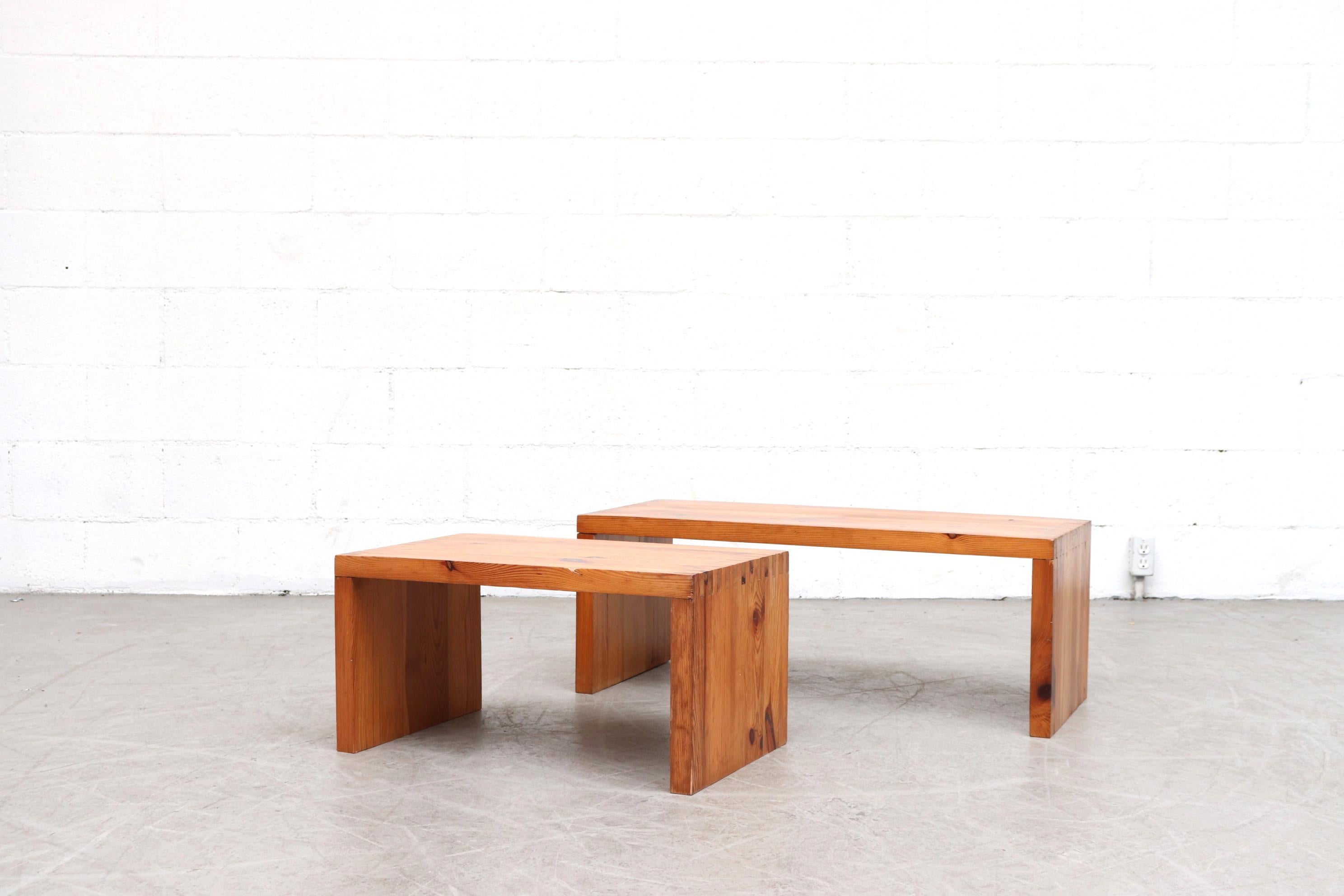 Ate van Apeldoorn Side Coffee Table or Bench 6