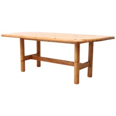 Ate Van Apeldoorn Style Pine Dining Table