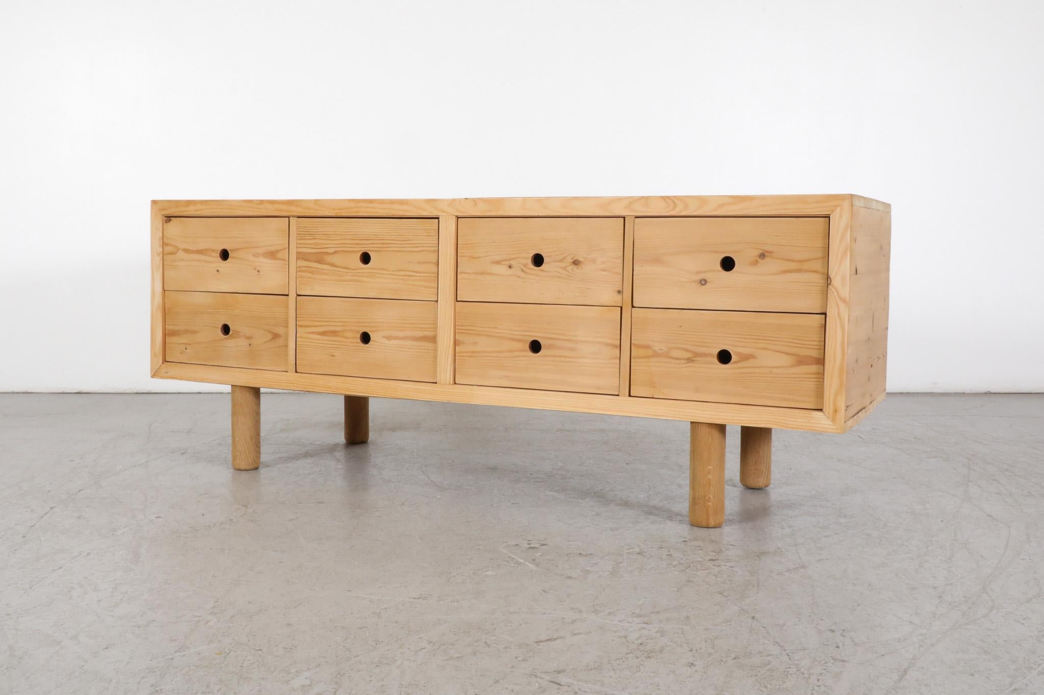 Ate Van Apeldoorn Style Raw Pine Credenza 11