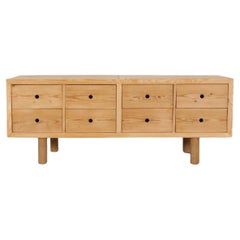 Ate Van Apeldoorn Style Raw Pine Credenza