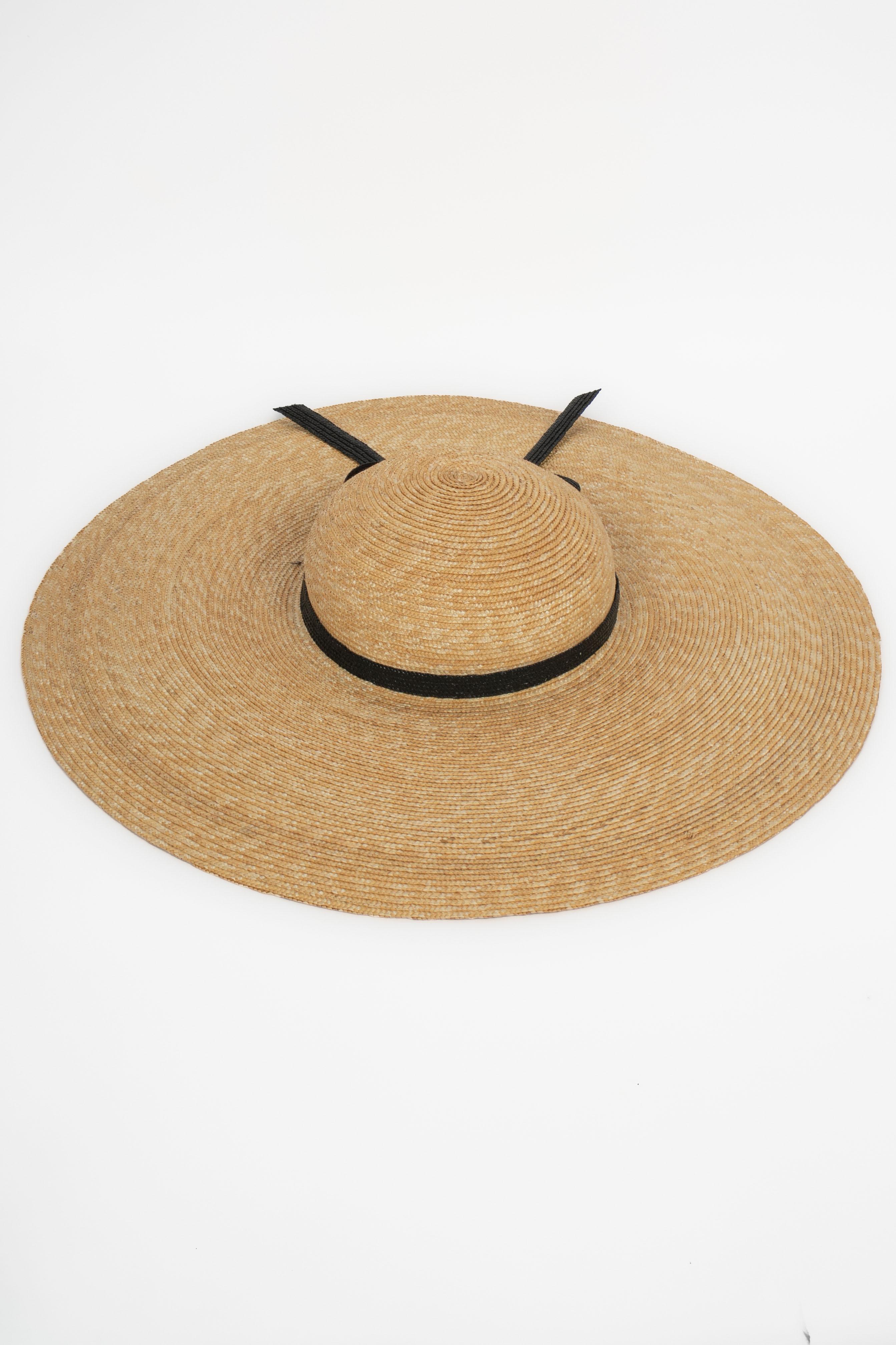 Cappello di paglia Atelier A 144 In condizioni ottime in vendita a SAINT-OUEN-SUR-SEINE, FR