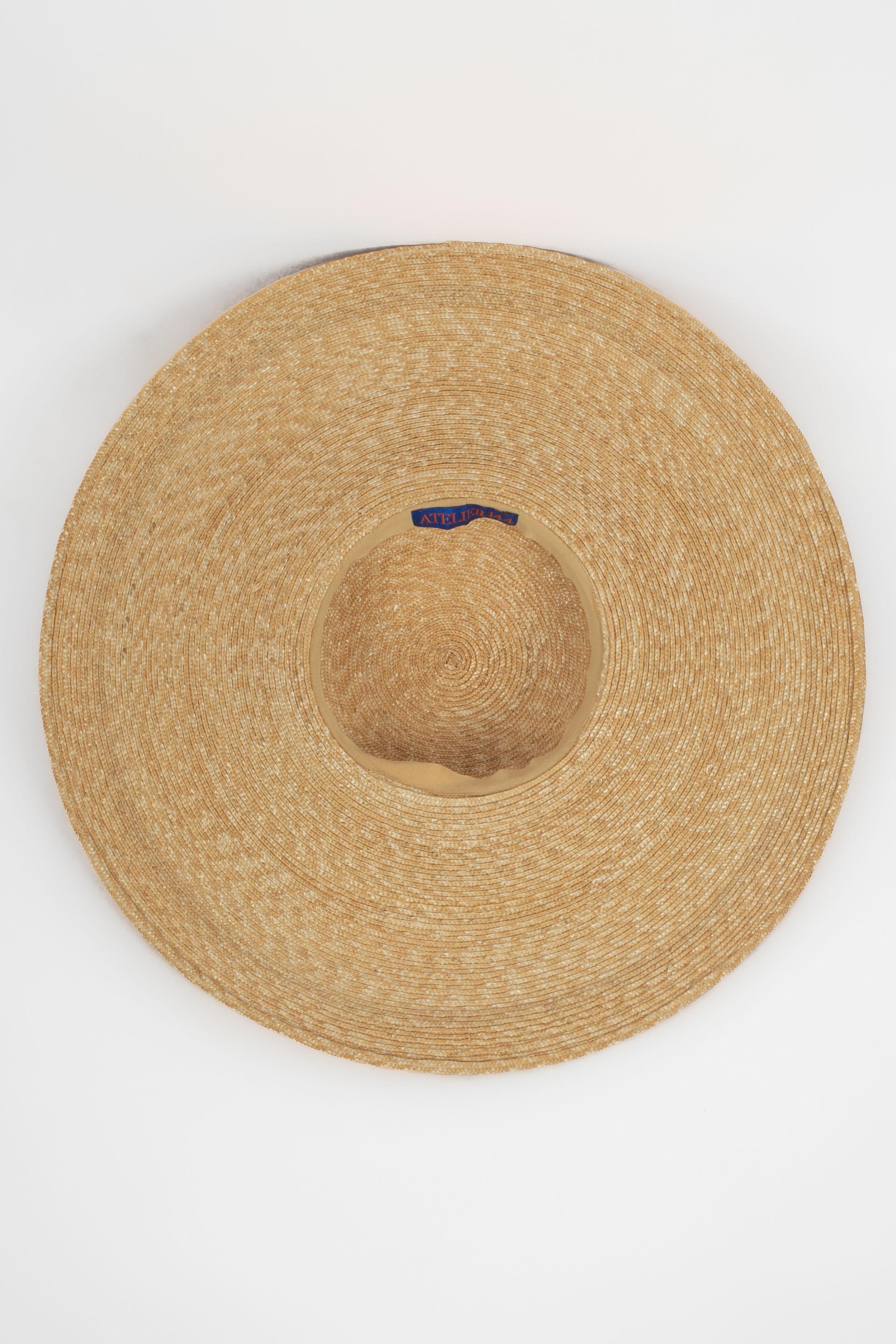 Cappello di paglia Atelier A 144 in vendita 1
