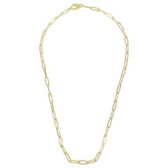 Atelier All Day 14 Karat Gold Paperclip Chain Necklace