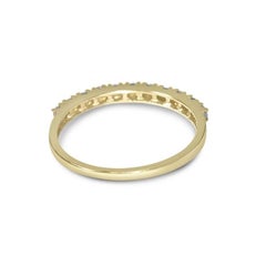 Atelier All Day 14 Karat Gold and Opal Half Eternity Ring