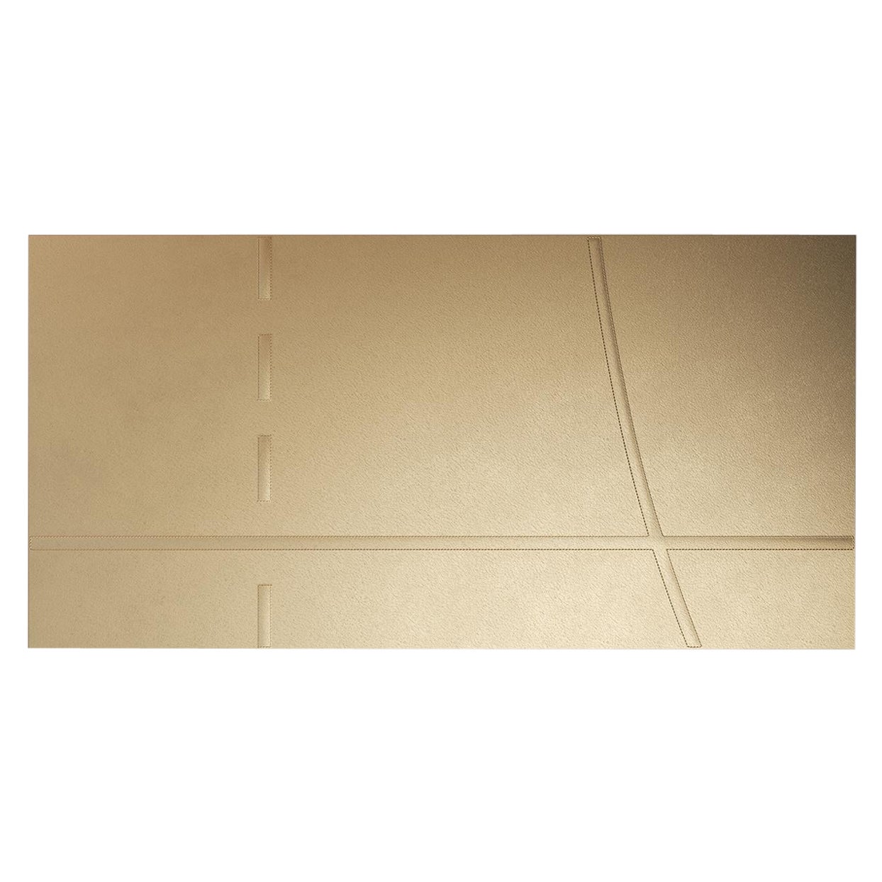 Atelier Biagetti Gold Yoga Mat in Eco-Sustainable Gold Skin, 2021