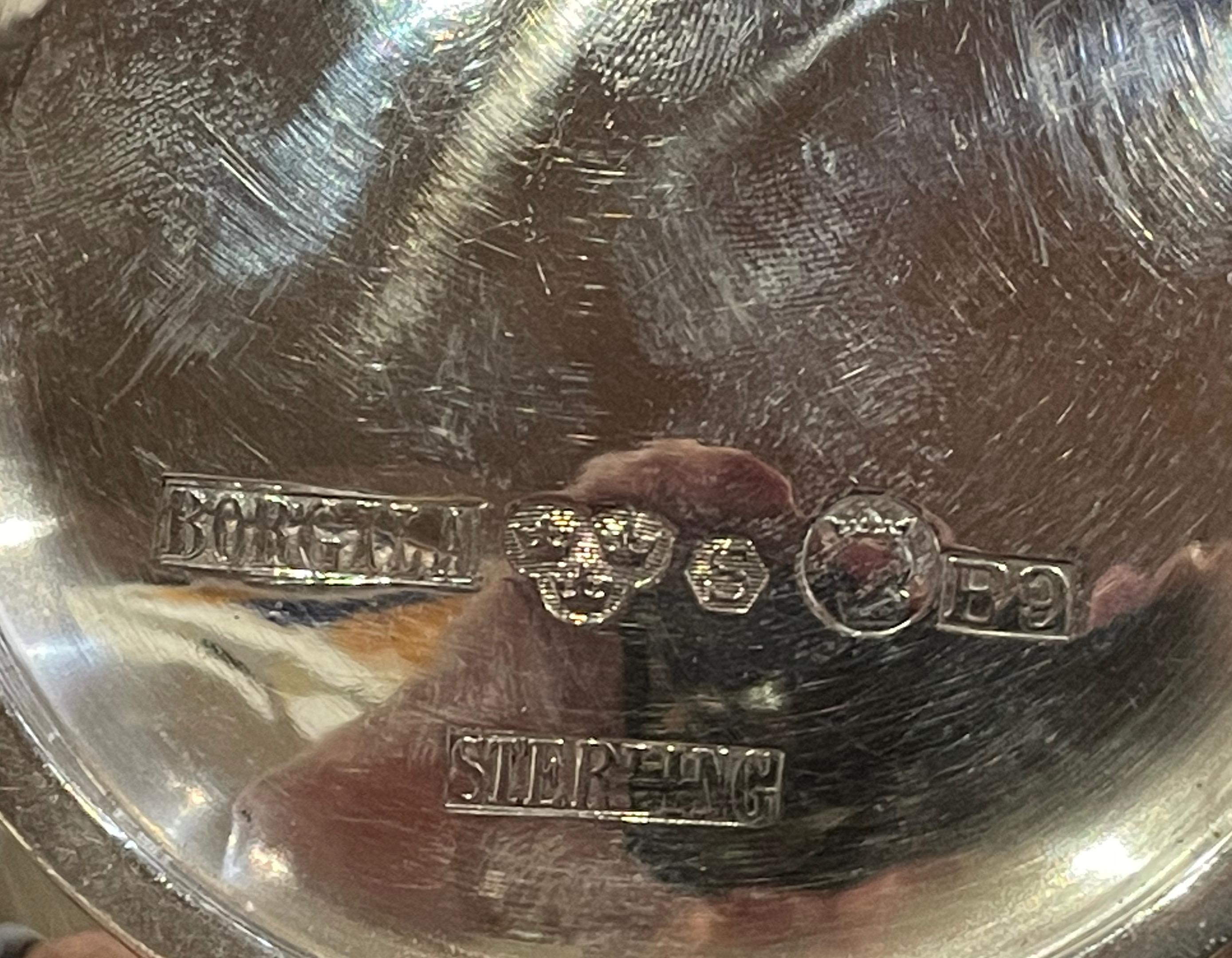 Atelier Borgila Art Deco Sterling Silver Bowl For Sale 1