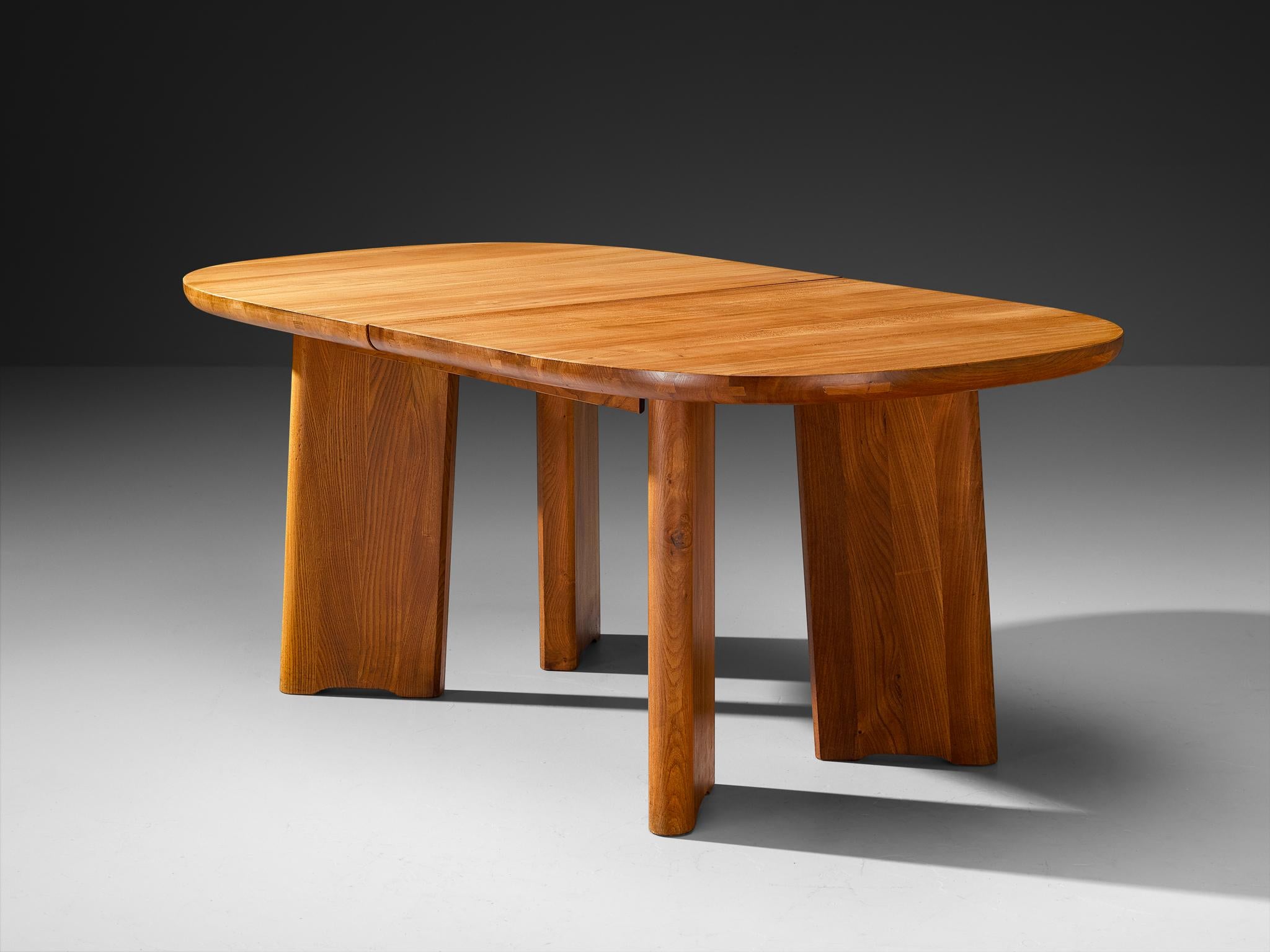 Atelier C. Demoyen Dining Table in Elm For Sale 4