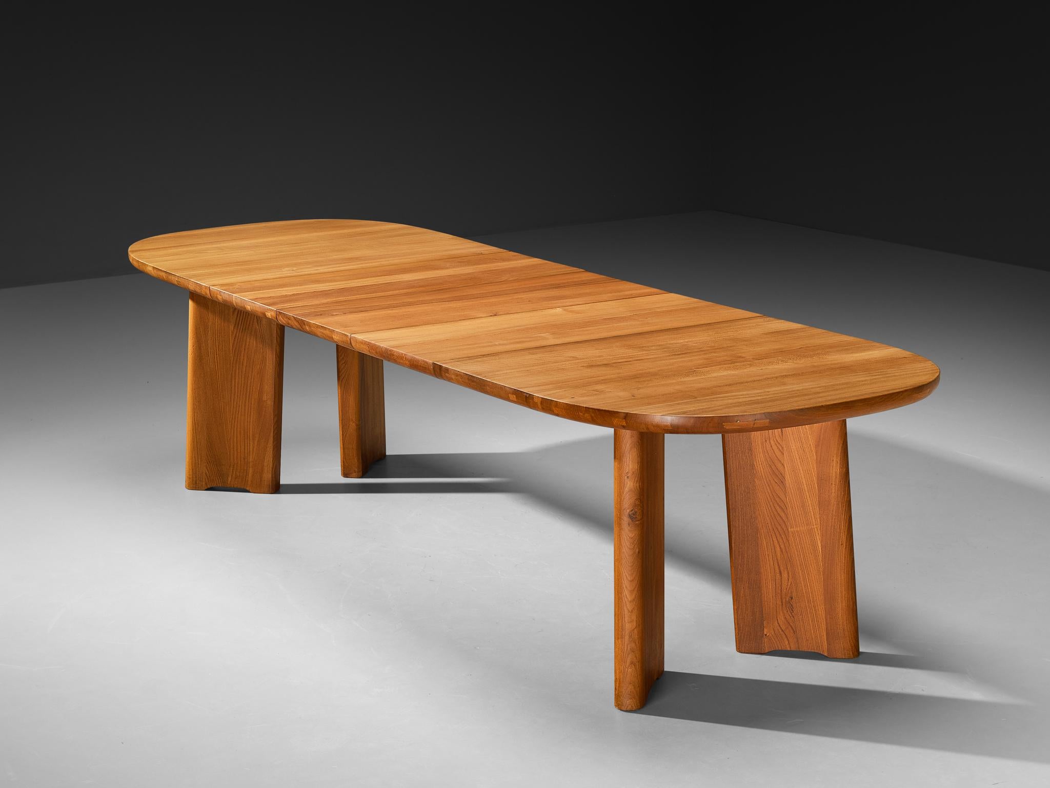 Atelier C. Demoyen Dining Table in Elm For Sale 2