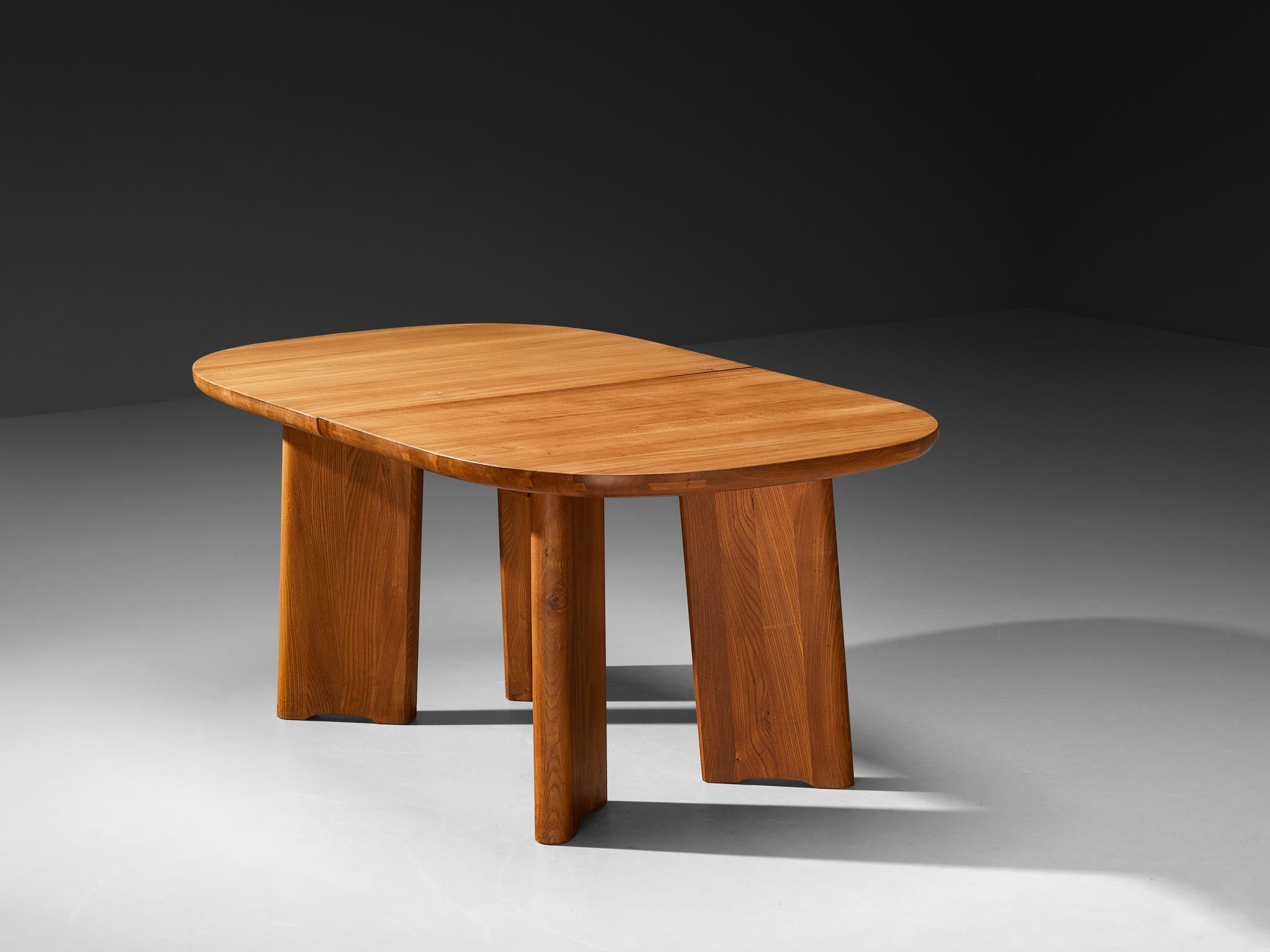 Atelier C. Demoyen Dining Table in Elm For Sale 3