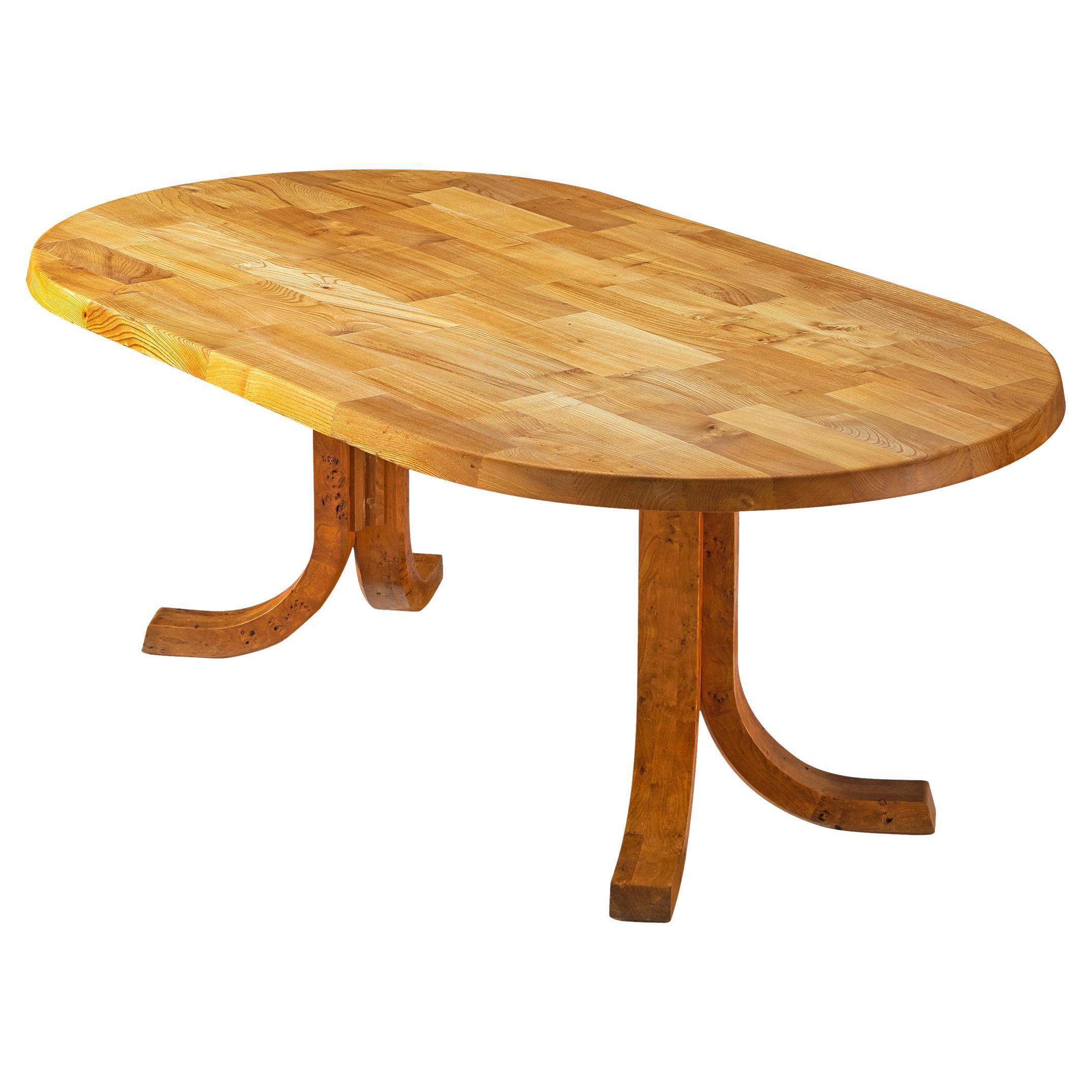 Atelier C. Demoyen Dining Table in Solid Elm