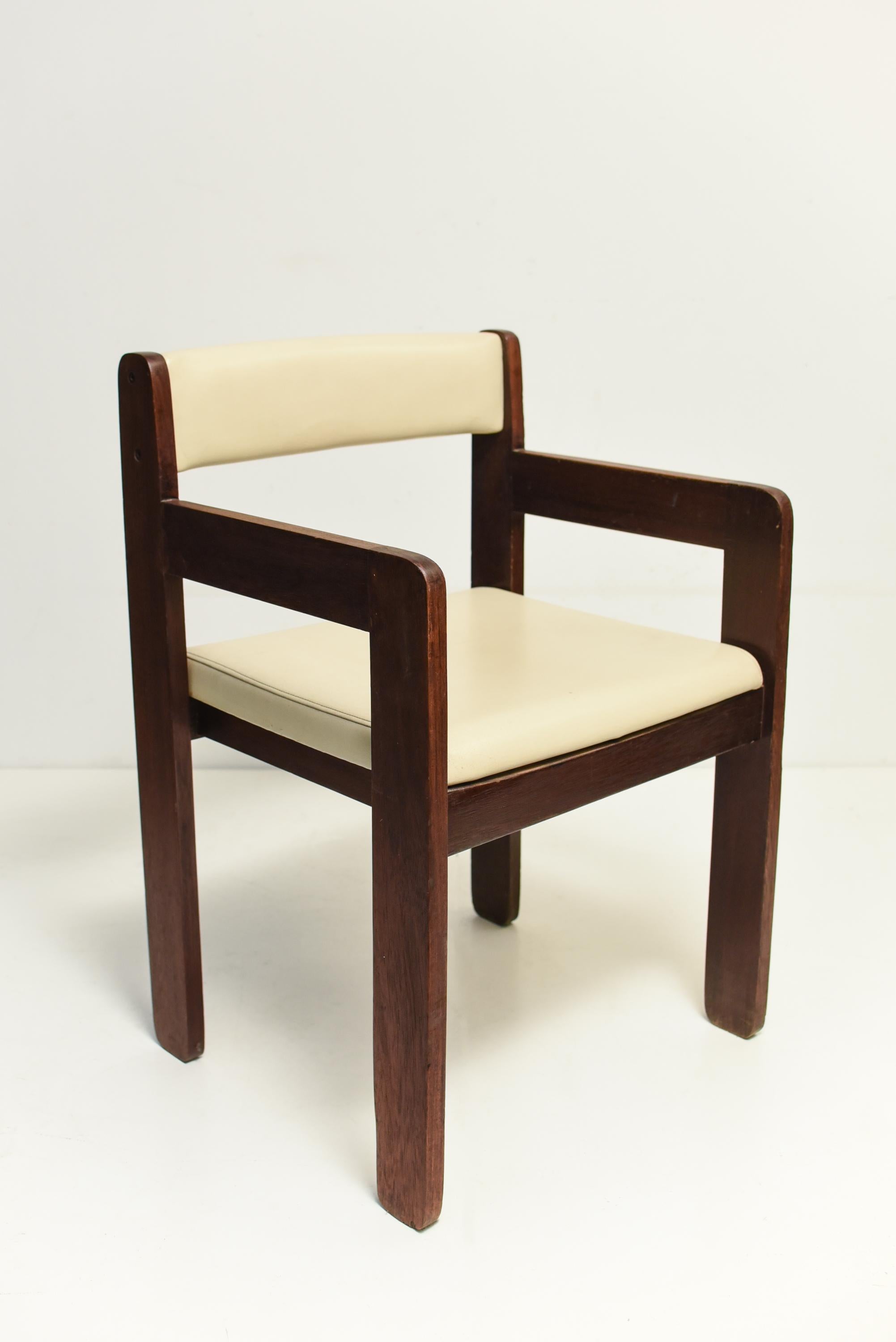 Mid Century Portuguese Atelier Conceição Silva Torralta chair, 1970s.