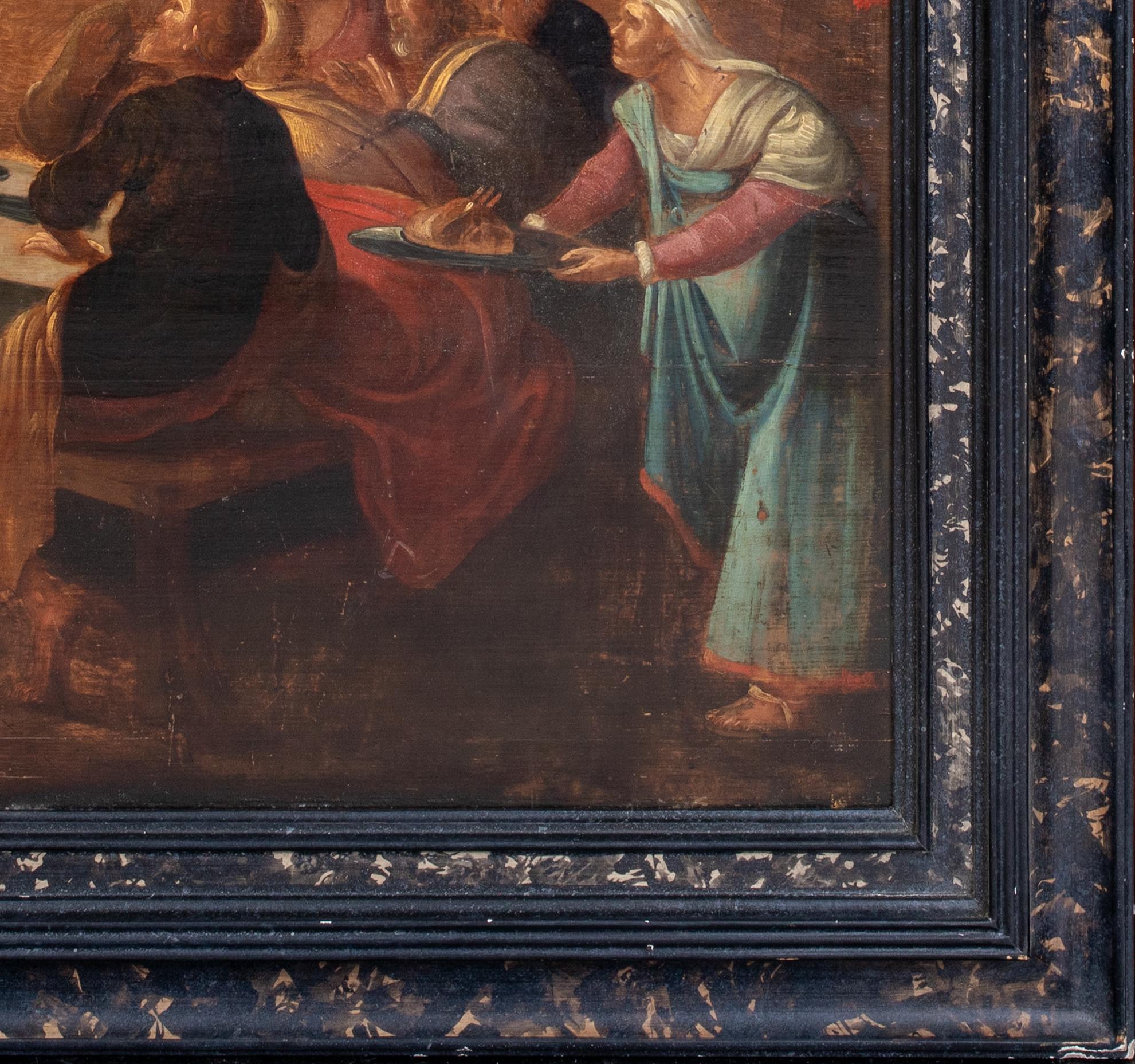 La Última Cena, siglo XVI   Escuela de TINTORETTO (1518-1594) 1