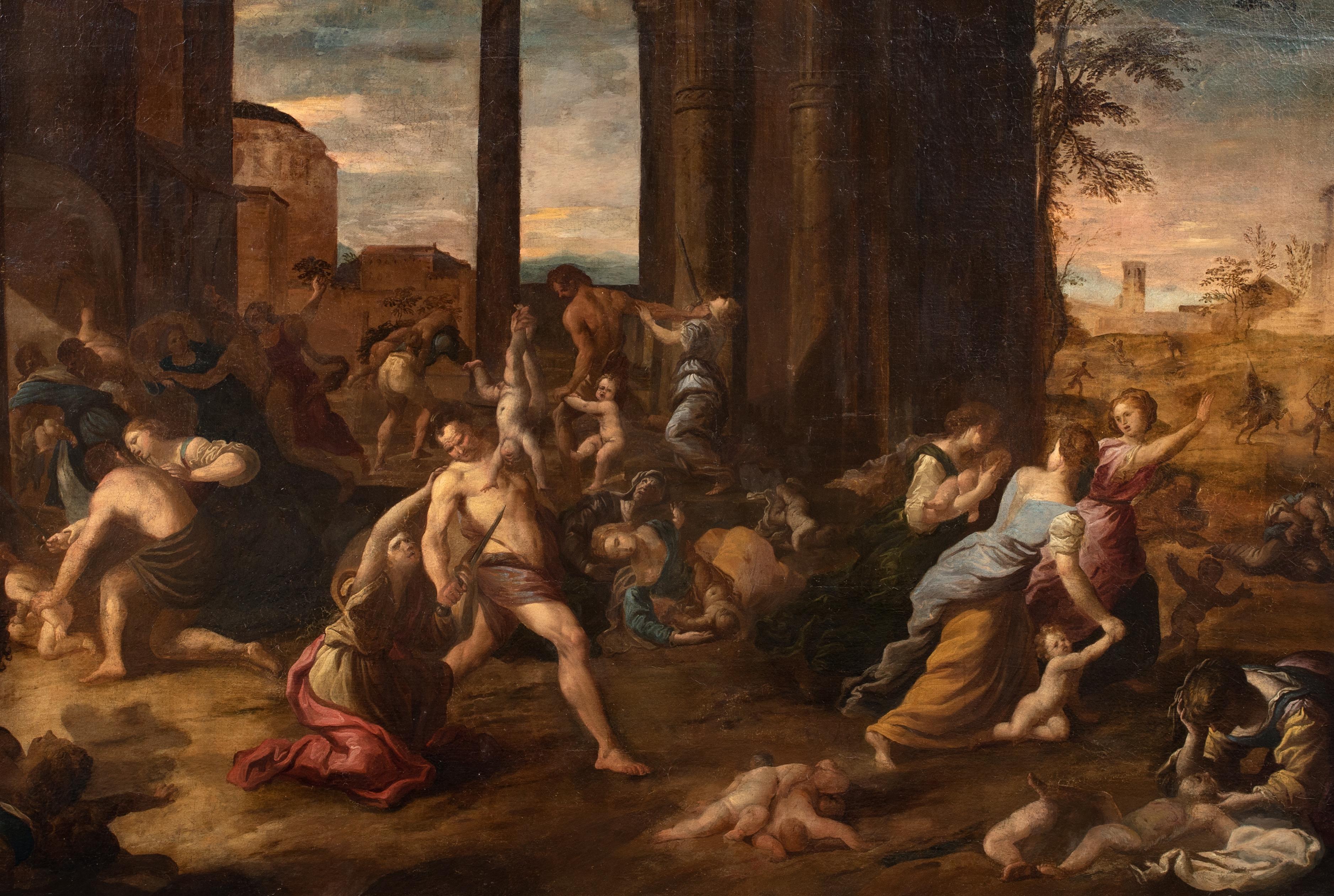 Il Massacro degli Innocenti, XVII secolo  Scuola di TINTORETTO (1518-1594) 2