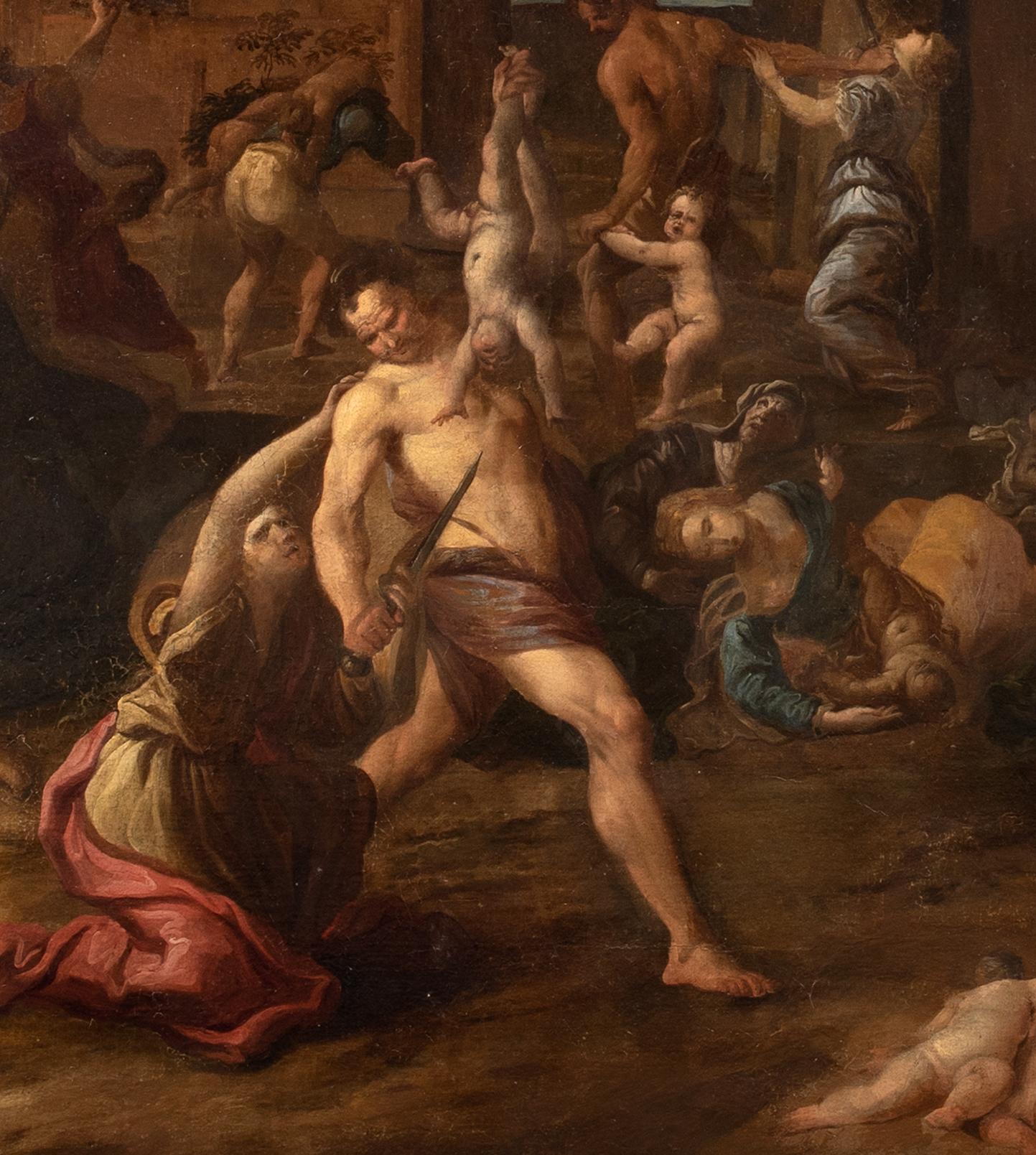 Il Massacro degli Innocenti, XVII secolo  Scuola di TINTORETTO (1518-1594) 3