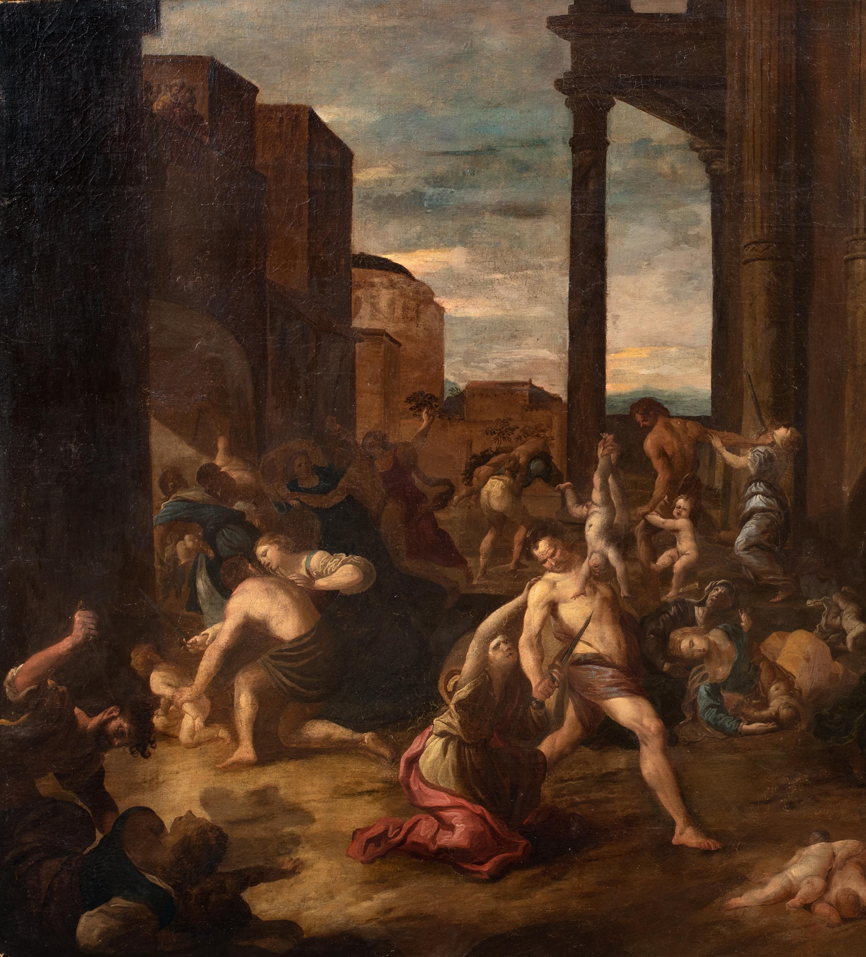 Il Massacro degli Innocenti, XVII secolo  Scuola di TINTORETTO (1518-1594) 4