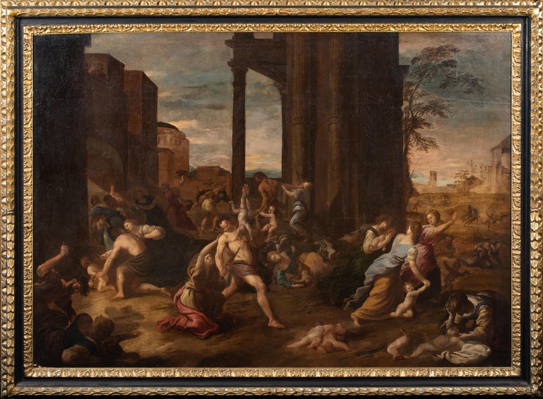 The Massacre Of the Innocents, 17th Century School of TINTORETTO (1518-1594) For Sale at 1stDibs