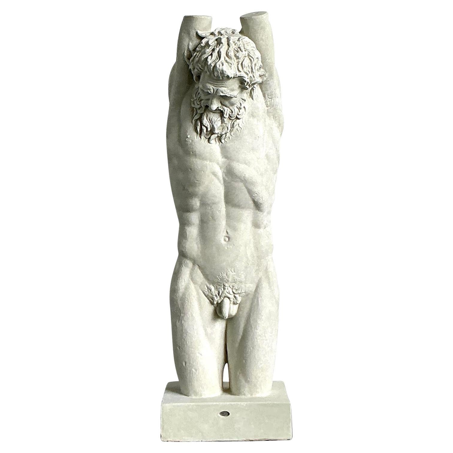 Atelier De Moulages Plaster Cast of Marsyas – Grand Tour Sculpture For Sale