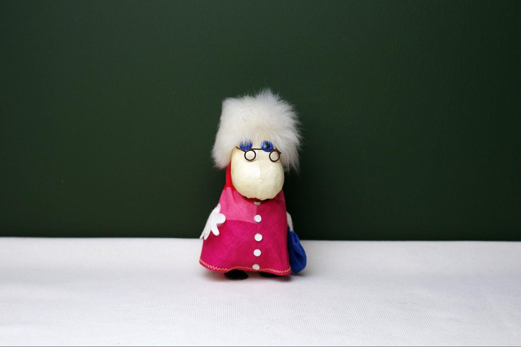 Finnish Atelier Fauni, Hemulen, Figure Doll For Sale