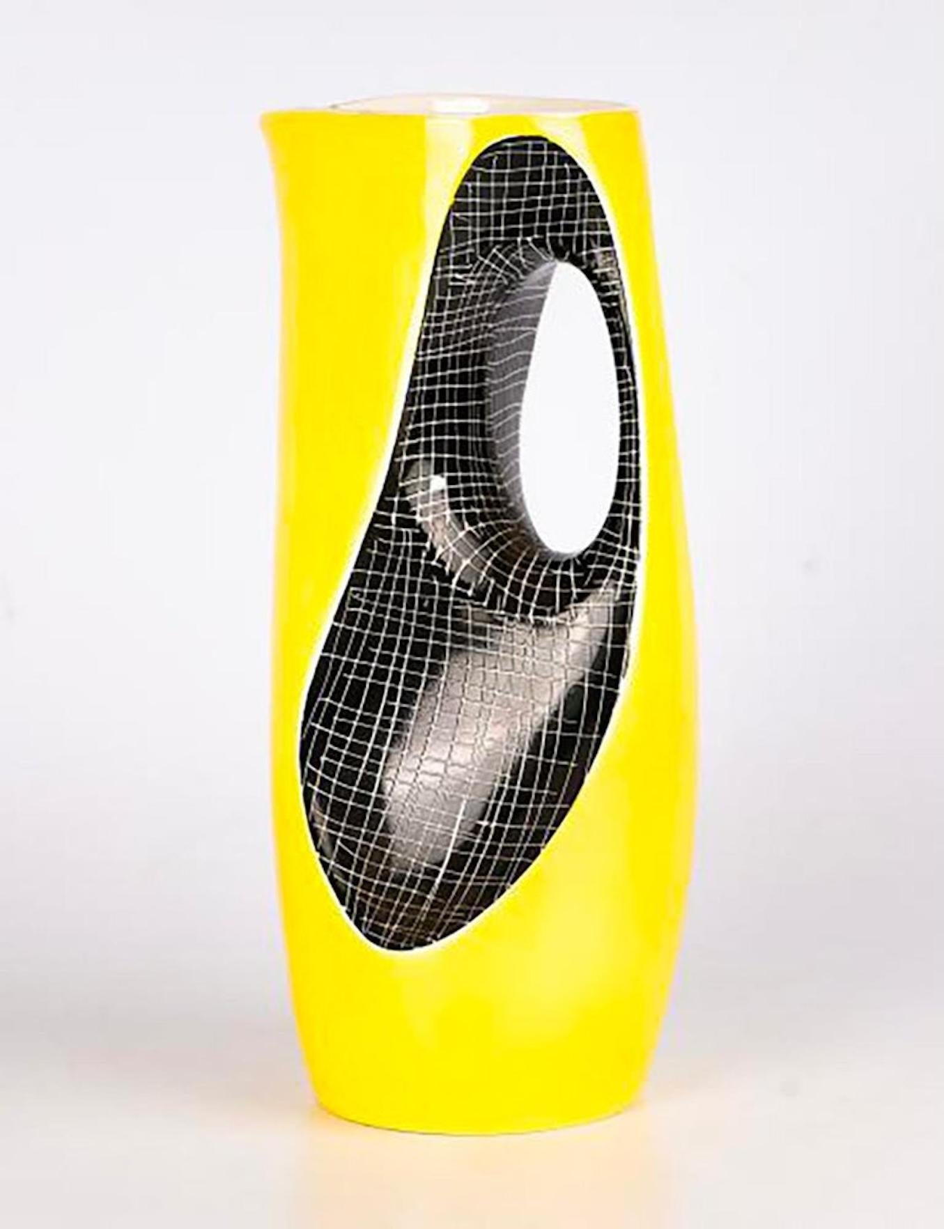 Atelier Forjaz, céramique brésilienne - Vase, c. 1950 Bon état - En vente à PARIS, FR