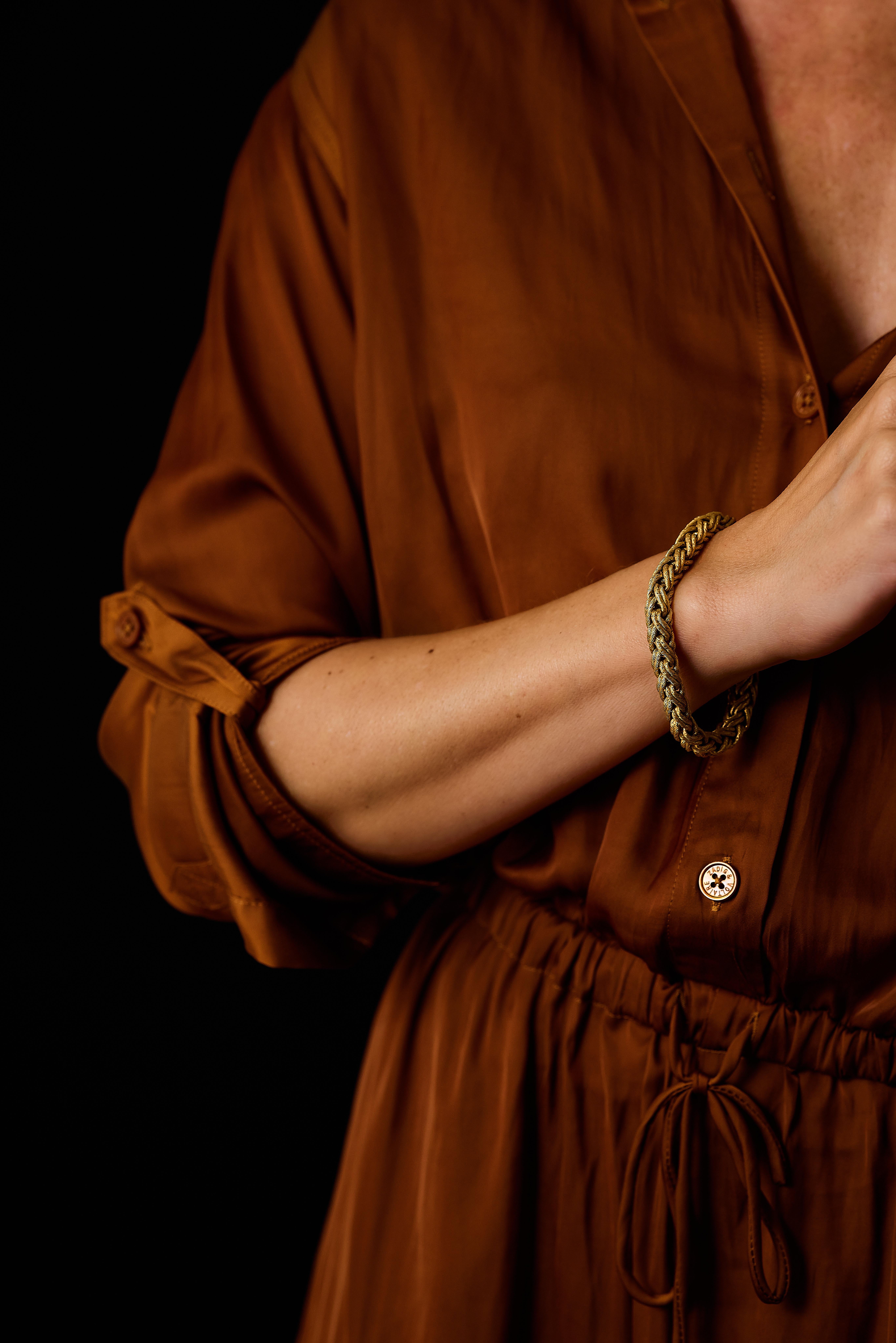 Atelier Georges L'Enfant für HERMÈS, Armband aus 18 Karat, 1960 - 1970er Jahre. im Zustand „Gut“ im Angebot in Malmö, Skåne län