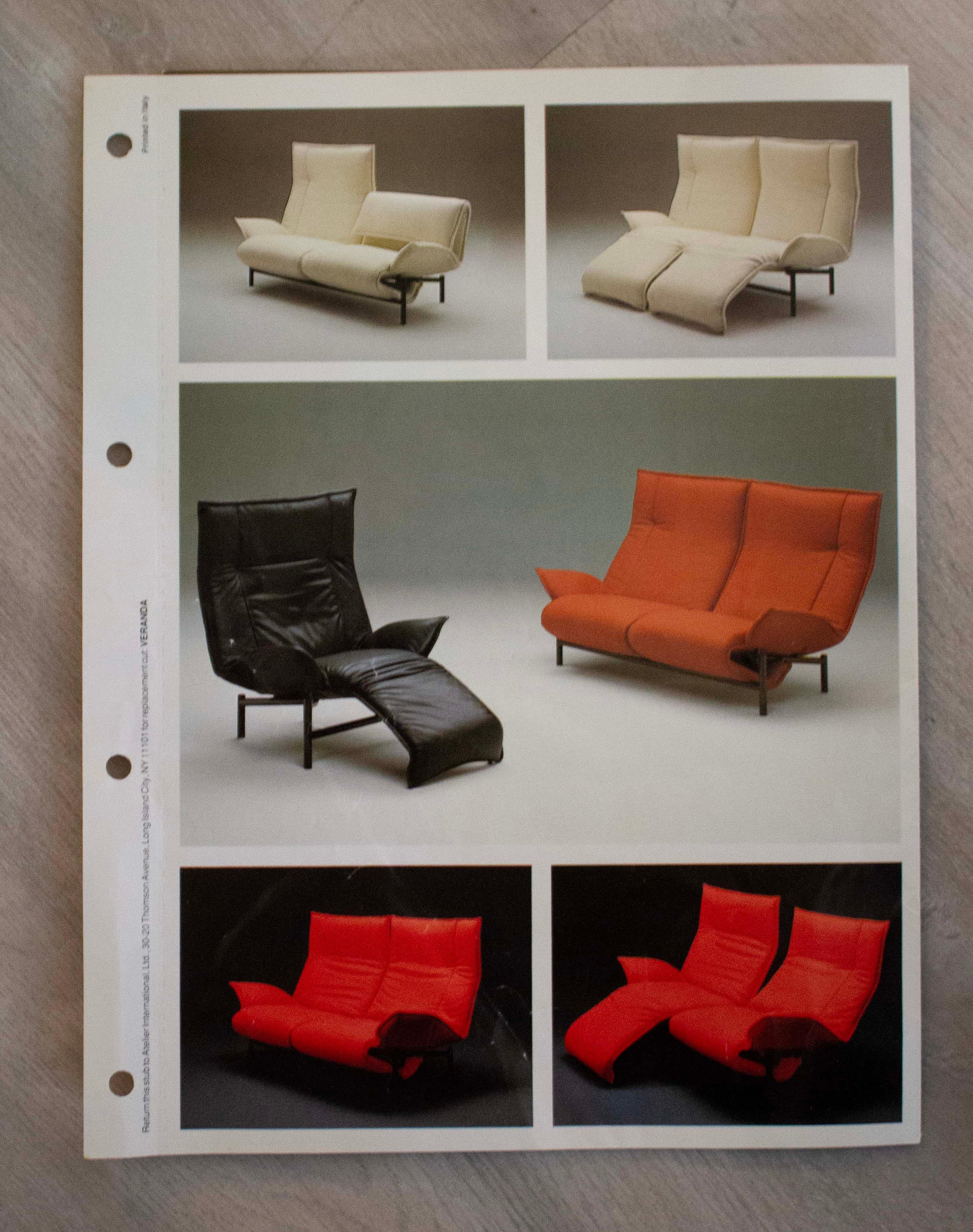 Atelier International Veranda Armchair by Vico Magistretti Vintage, circa 1993 6