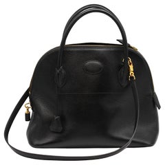 Atelier J.P. Renard Black Leather Bolide Type Handbag