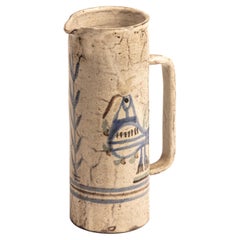 Atelier Le Murier Ceramic Jug, Vallauris France