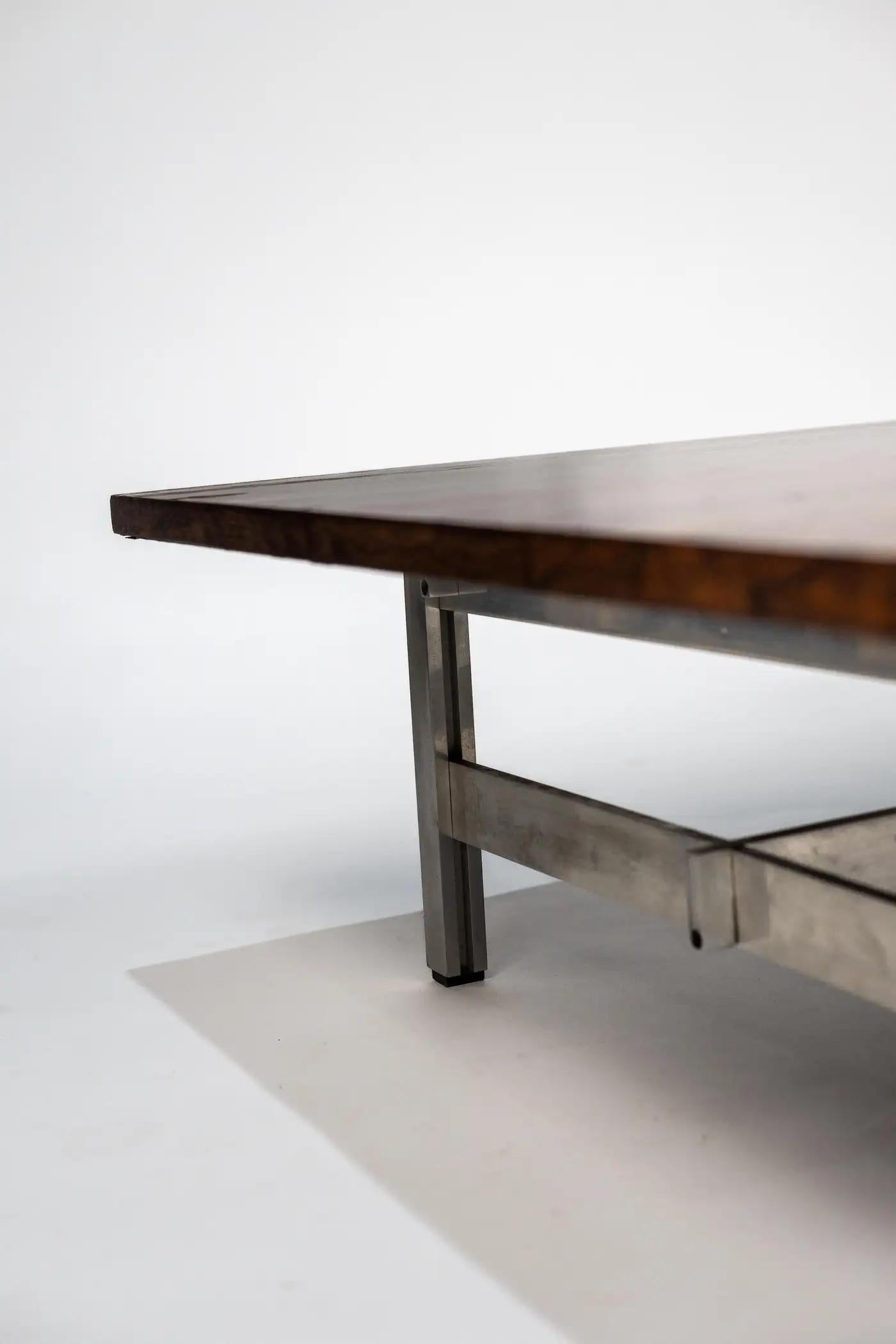 Brazilian Atelier Liceu de Arte e Oficios. Coffee table, c. 1960 For Sale