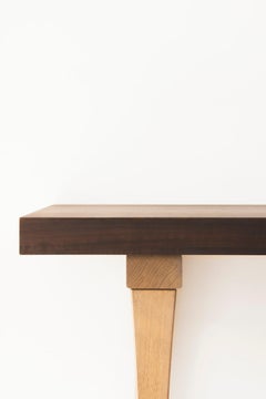 Consolle Ming Ming di Atelier Linné in quercia tinta ed eucalipto oliato