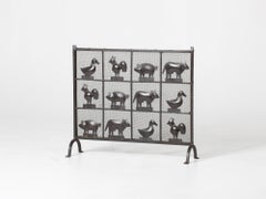 Atelier Marolles Fire Screen, French c. 1950s