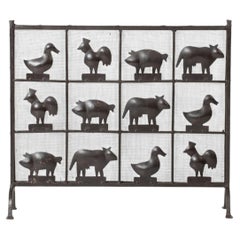 Atelier Marolles Fire Screen, French c. 1950s