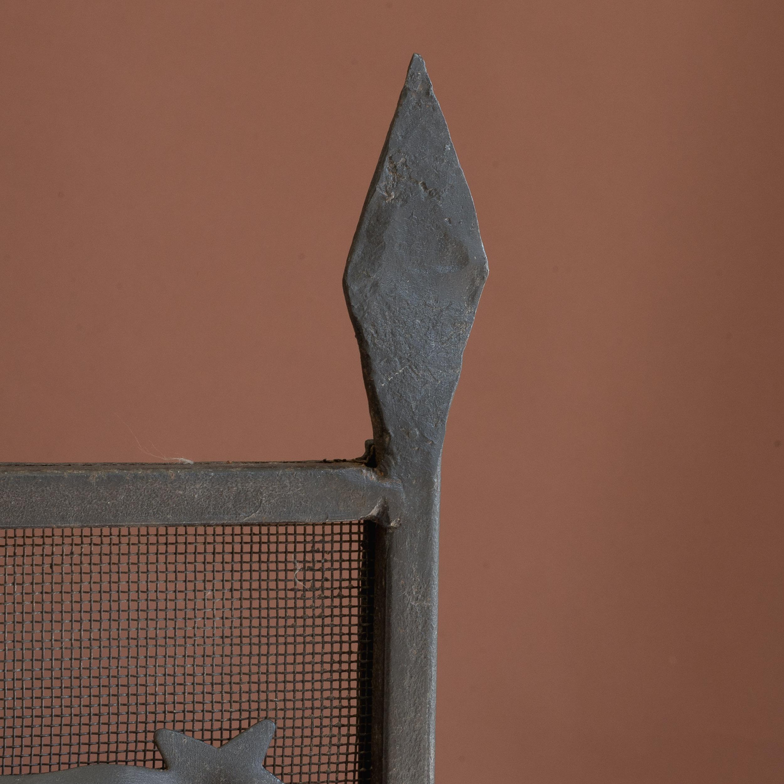 Atelier Marolles Wrought Iron Fire Screen 4