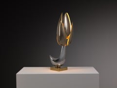 Atelier Michel Armand Sculptural 'Fleur' Table Lamp