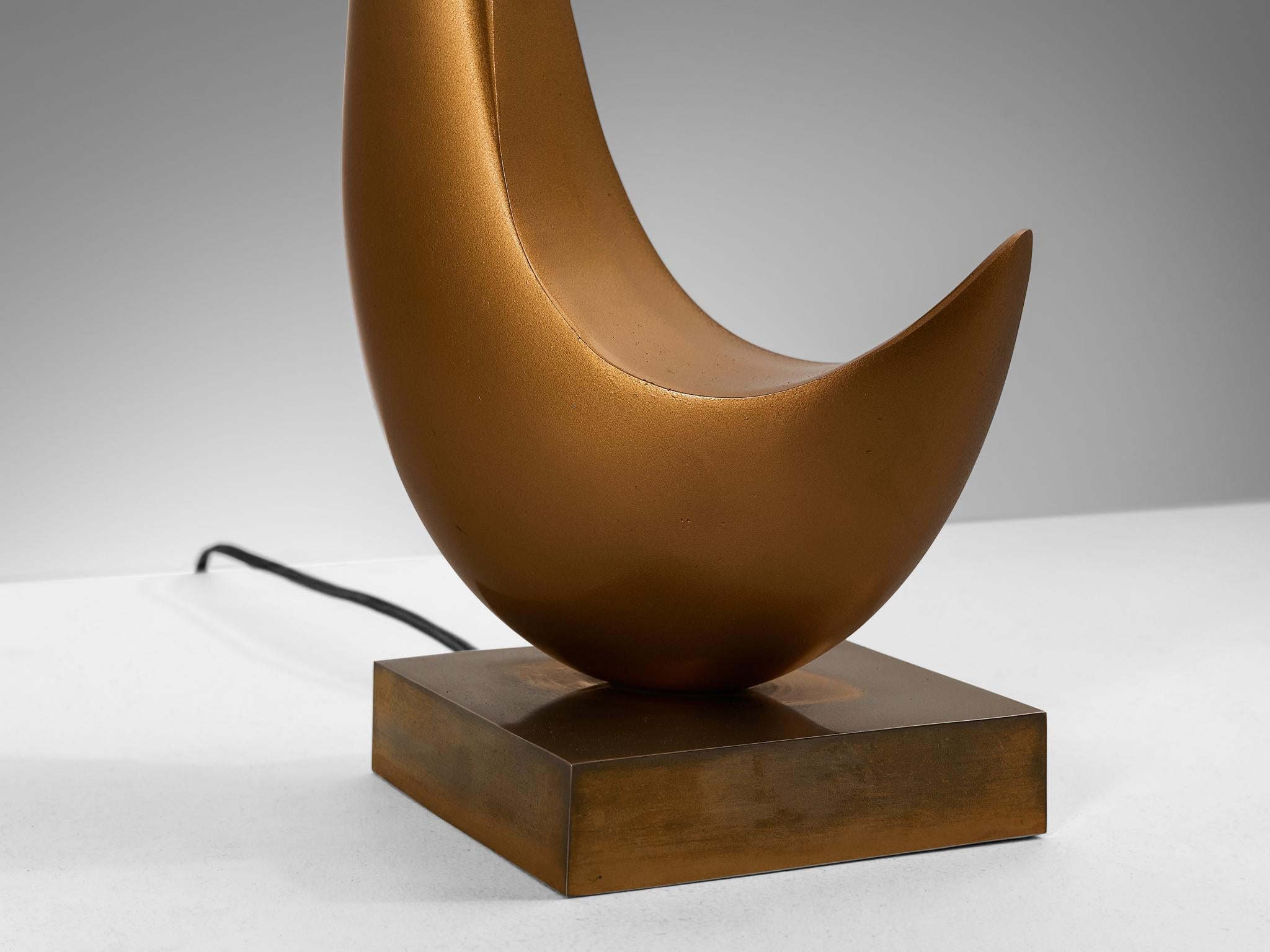 Canadian Atelier Michel Armand Sculptural 'Fleur Table Lamp 