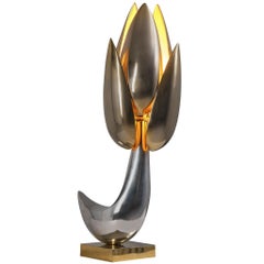 Atelier Michel Armand Sculptural 'Fleur' Table Lamp