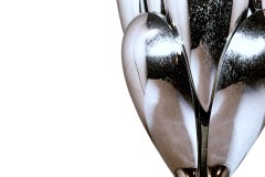 Atelier Michel Armand, Sculpturale Table Lamp, Bronze, circa 1970, Canada