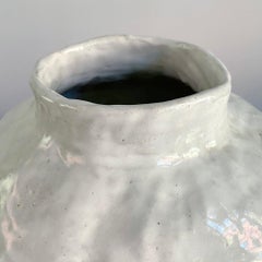 Atelier MVM Vase, “Mientse” in Glazed Pottery