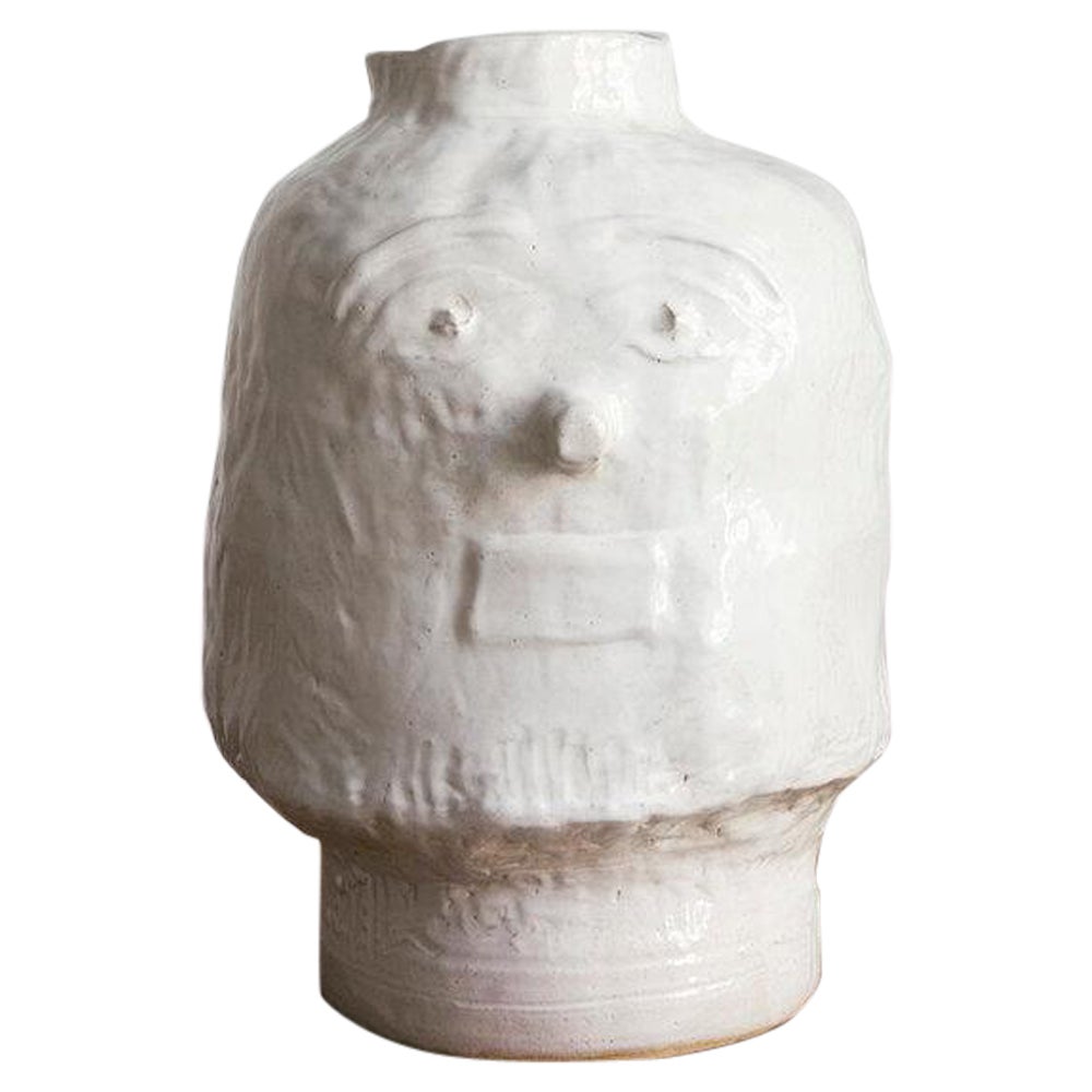 Atelier MVM Vase, “Mientse” in Glazed Pottery For Sale