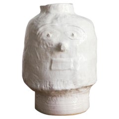 Atelier MVM Vase, “Mientse” in Glazed Pottery