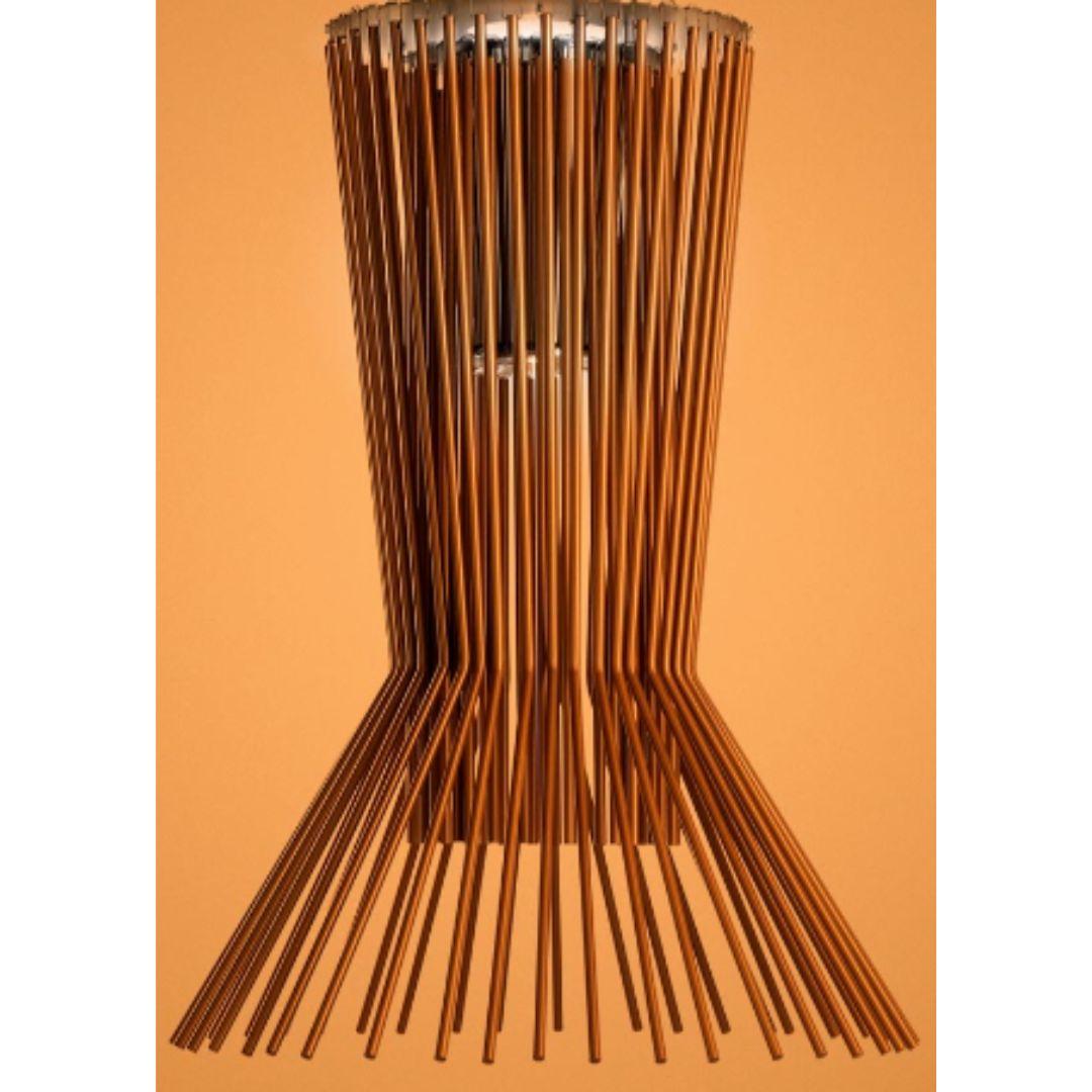 Italian Atelier Oi ‘Allegretto Vivace’ Chandelier Lamp in Copper for Foscarini For Sale