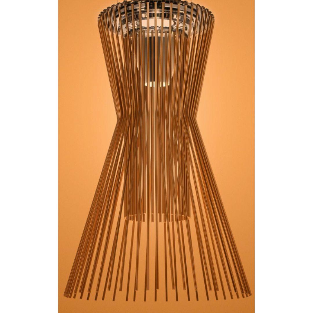 Atelier Oi ‘Allegro Vivace’ LED Chandelier Lamp in Copper for Foscarini For Sale 1
