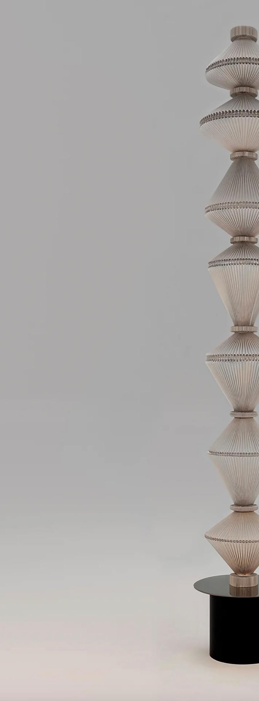 Textile Atelier Oï Oïphorique P Gr Floor Lamp For Parachilna For Sale
