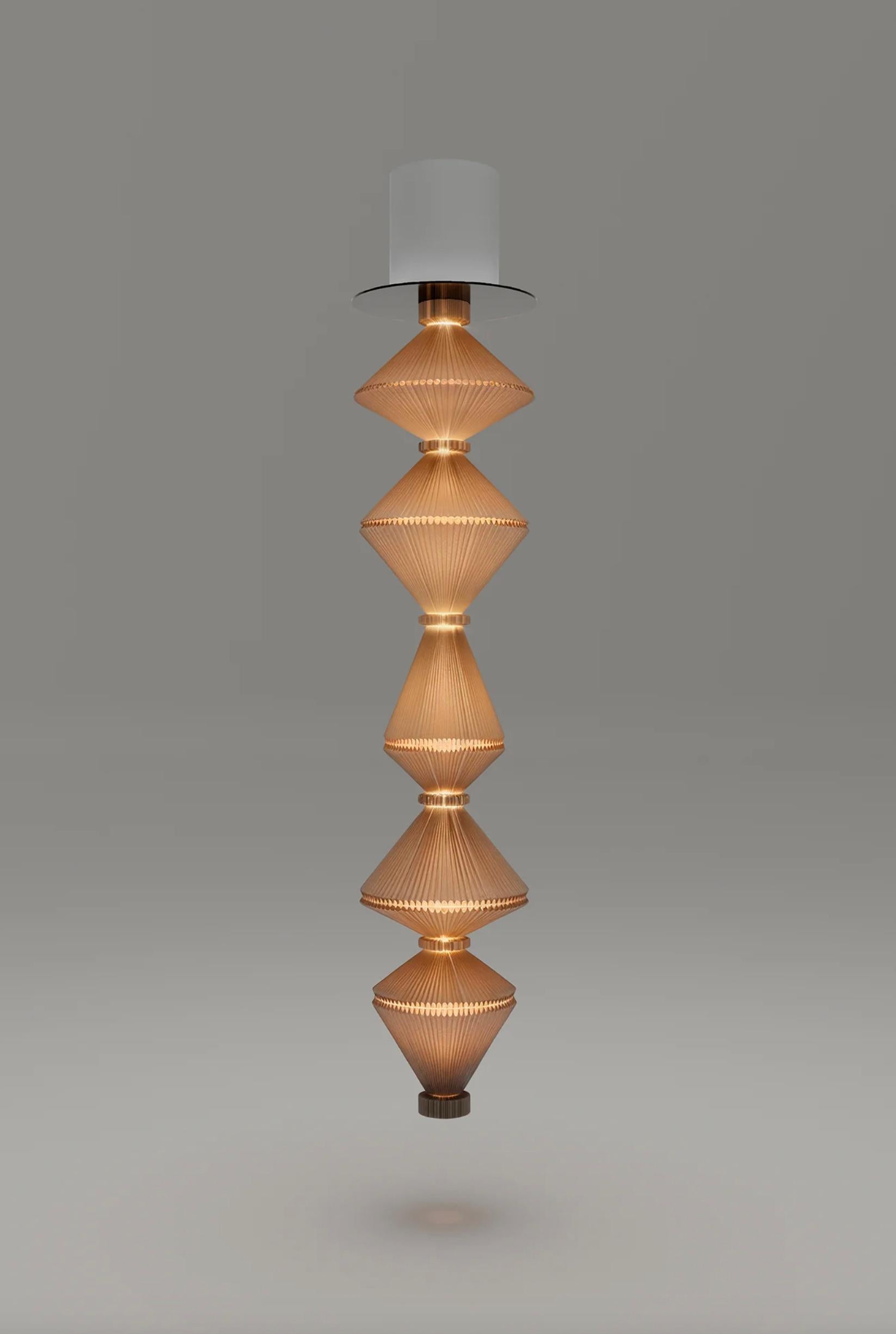 Atelier Oï Oïphorique Set di quattro lampade a sospensione T Pe Per Parachilna in vendita 2