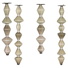 Atelier Oï Oïphorique Set of Four T Pe Suspension Lamp For Parachilna