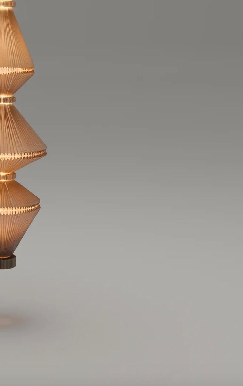 Mid-Century moderno Atelier Oï Oïphorique T Pe Lampada a Sospensione Per Parachilna in vendita