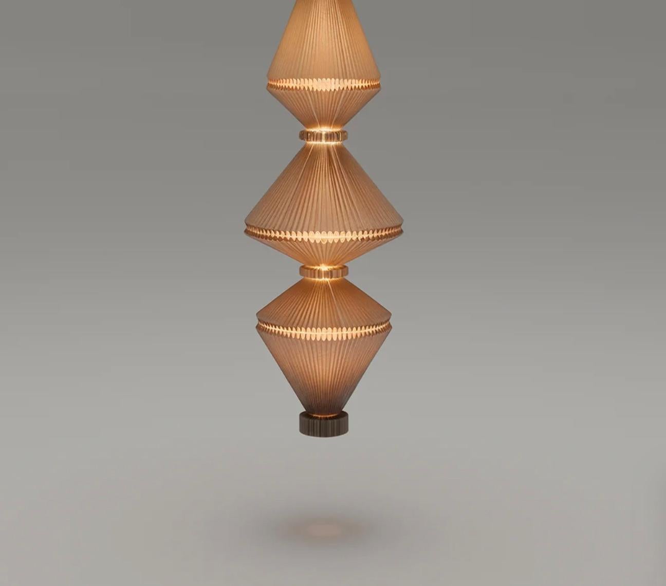 Acciaio Atelier Oï Oïphorique T Pe Lampada a Sospensione Per Parachilna in vendita